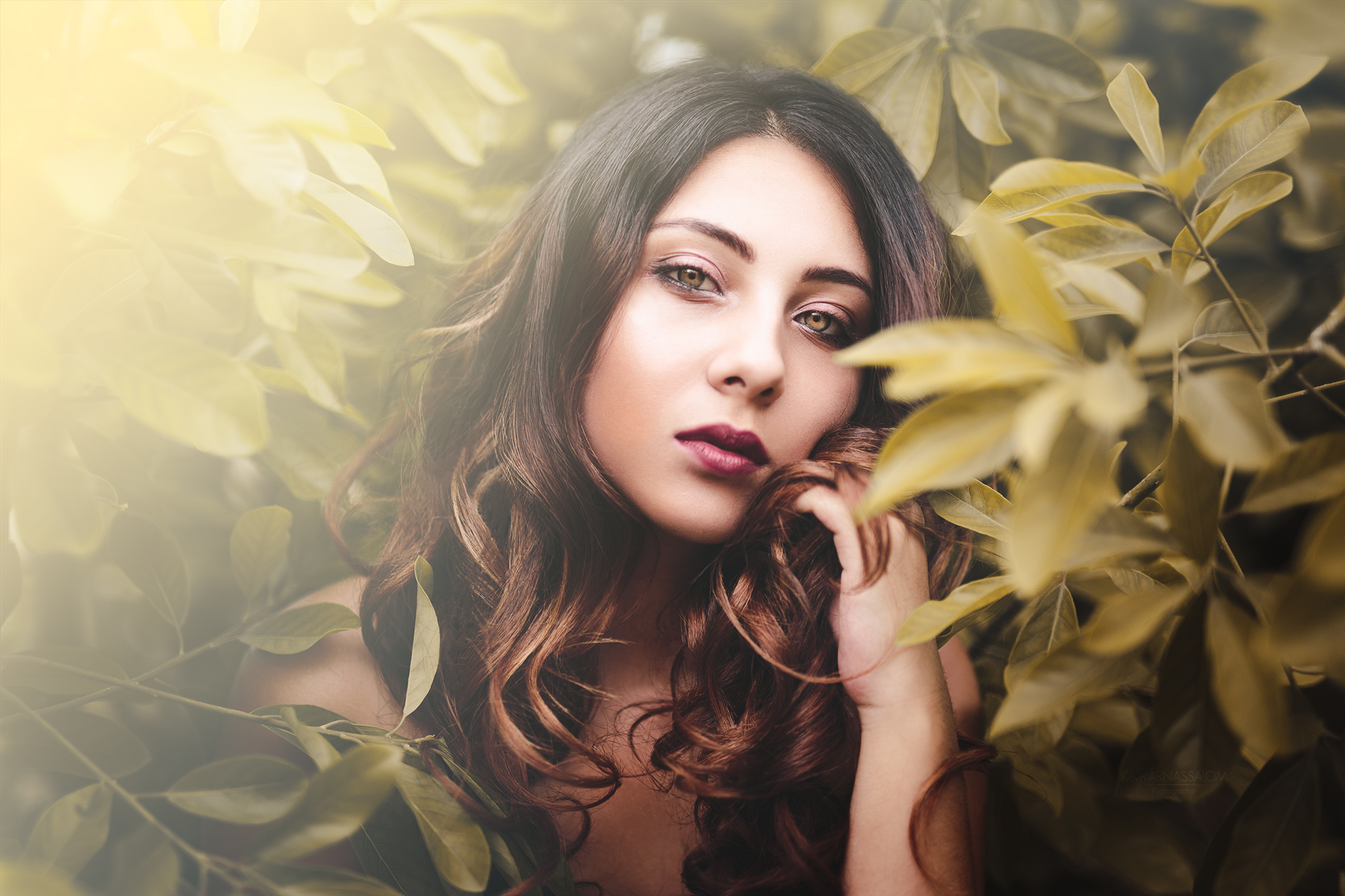 Séance photographique à l'île de la Réunion